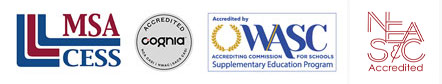 MSA CESS - Cognia - WASC  NEASC Accreditation Logos
