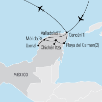 Map of Mexico - Culture & Compassion Tour
