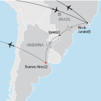 Map of World Youth Day: Rio de Janeiro Educational Student Tour and Trip | Explorica