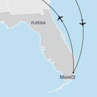Map of Miami: Latin Heritage Class Trip