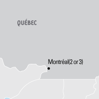 Map of Montreal: Innovation & Heritage Class Trip