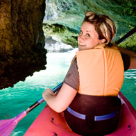 Vietnam Cambodia and Thailand Educational Tour | Student Kayaking in Thailand