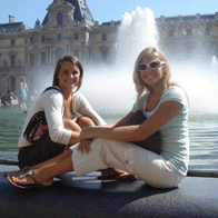 Paris Essentials Educational Tour | Students at Louvre