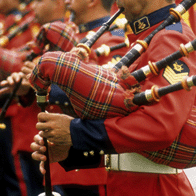 Scotland Educational Tour | Bagpipers