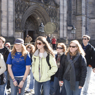 Scotland and Ireland Educational Tour | Students in Edinburgh