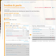 Instant tour customizer | Explorica Educational Travel