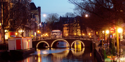 London and Amsterdam