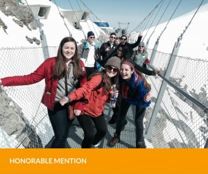 Explorica students enjoying their educational trip in Switzerland.